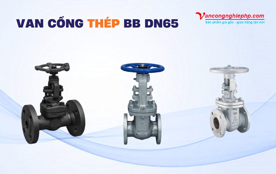 Van cổng thép BB DN65