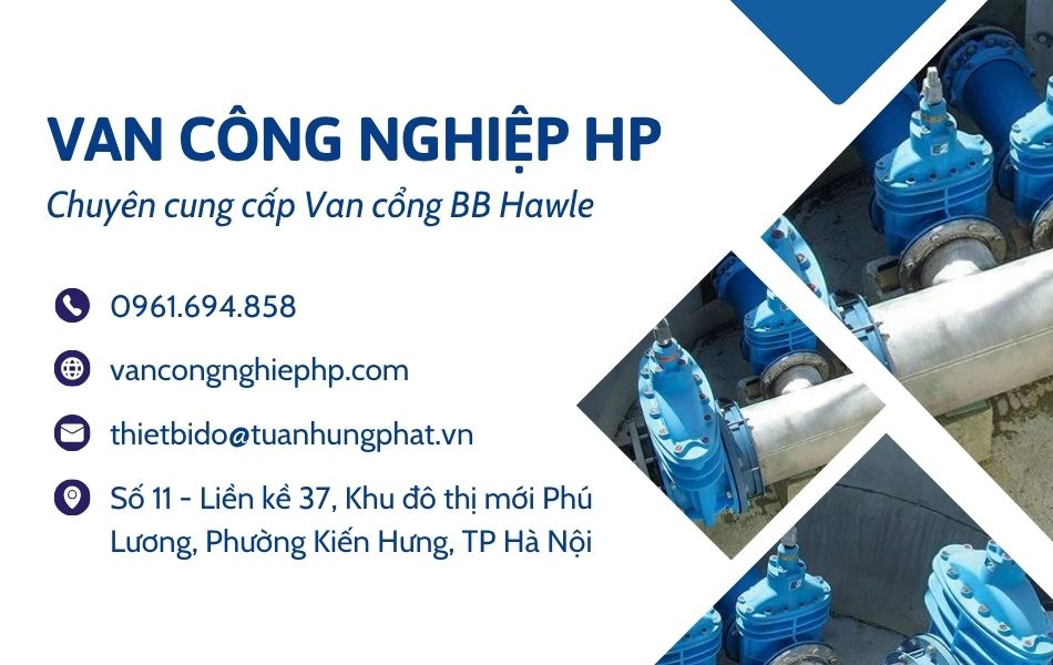 địa chỉ mua van cổng BB Hawle chính hãng