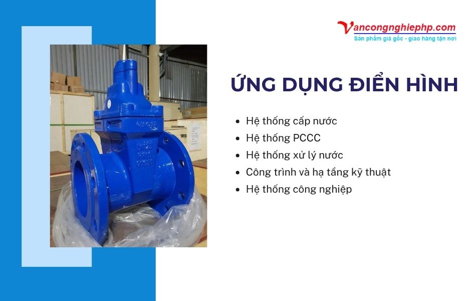 ứng dụng van cổng BB AMG