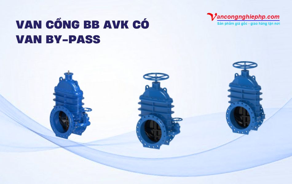 Van cổng BB AVK có van by-pass