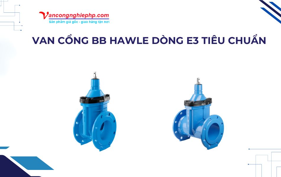 Van cổng BB Hawle dòng E3 tiêu chuẩn