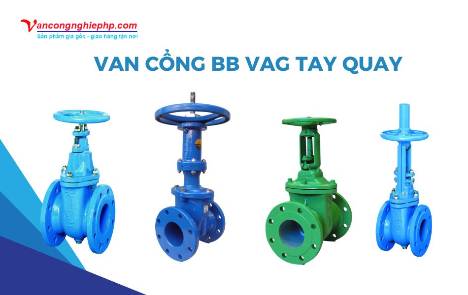 Van cổng BB VAG tay quay